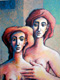 316_2002,-Zwei-Schwestern,--60x80,-Acryl,Leinw